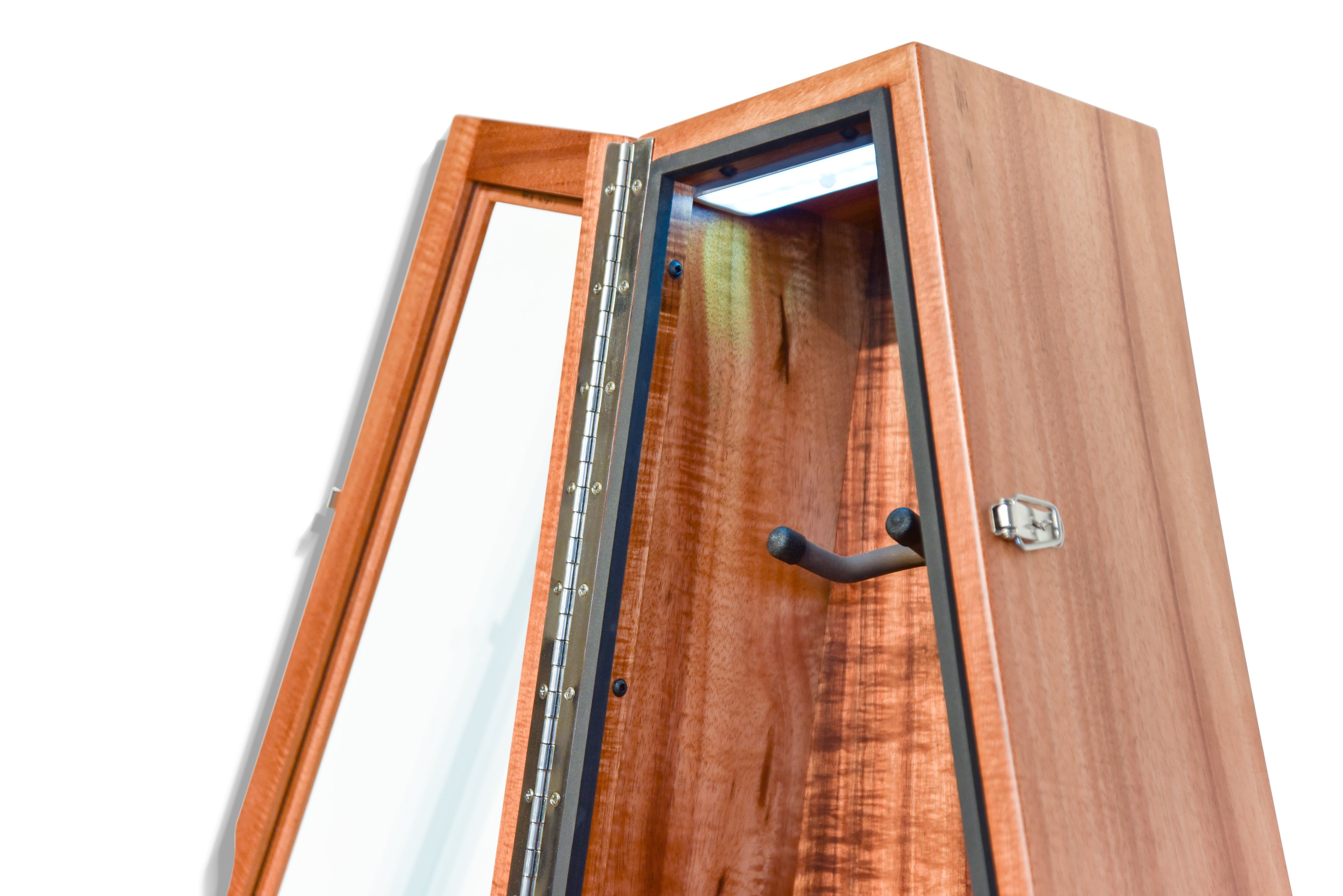 ClimaCase Triangle Humidor - Koa Acoustic Remedy Cases