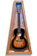 ClimaCase Triangle Humidor - Red Oak with Golden Oak Stain Acoustic Remedy Cases