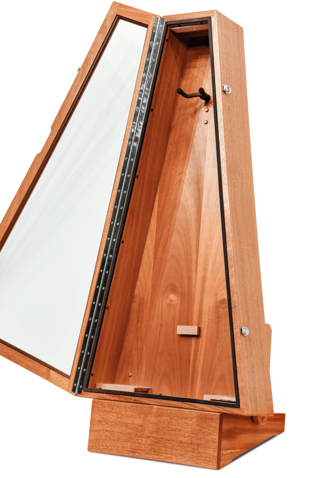 ClimaStand Triangle Humidor with Base - African Mahogany Acoustic Remedy Cases