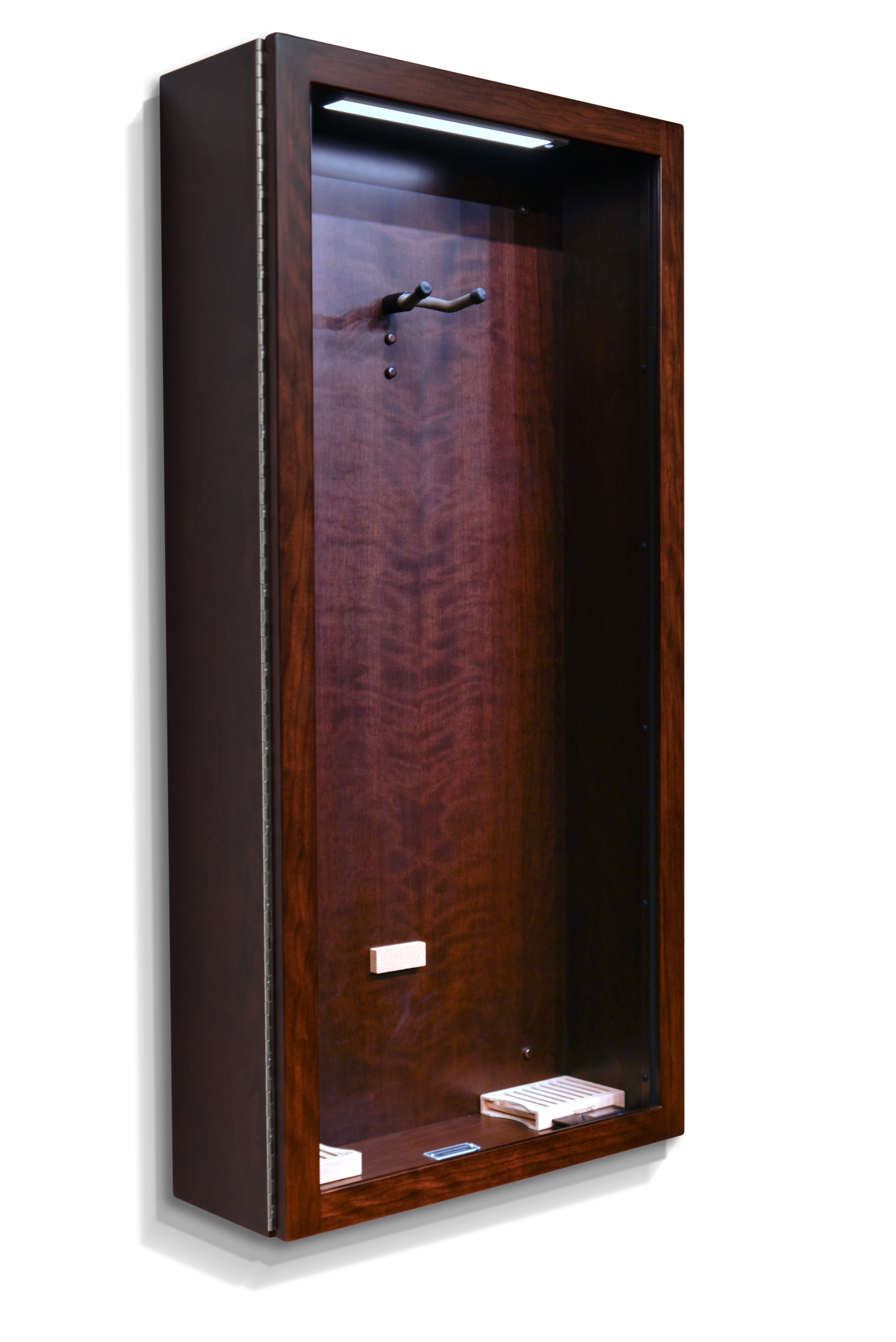 ClimaCase Rectangle Humidor - Cherry with Onyx Stain Acoustic Remedy Cases