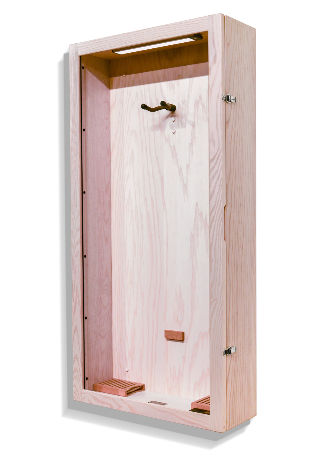 ClimaCase Rectangle Humidor - Northern White Ash with White Wash Stain Acoustic Remedy Cases