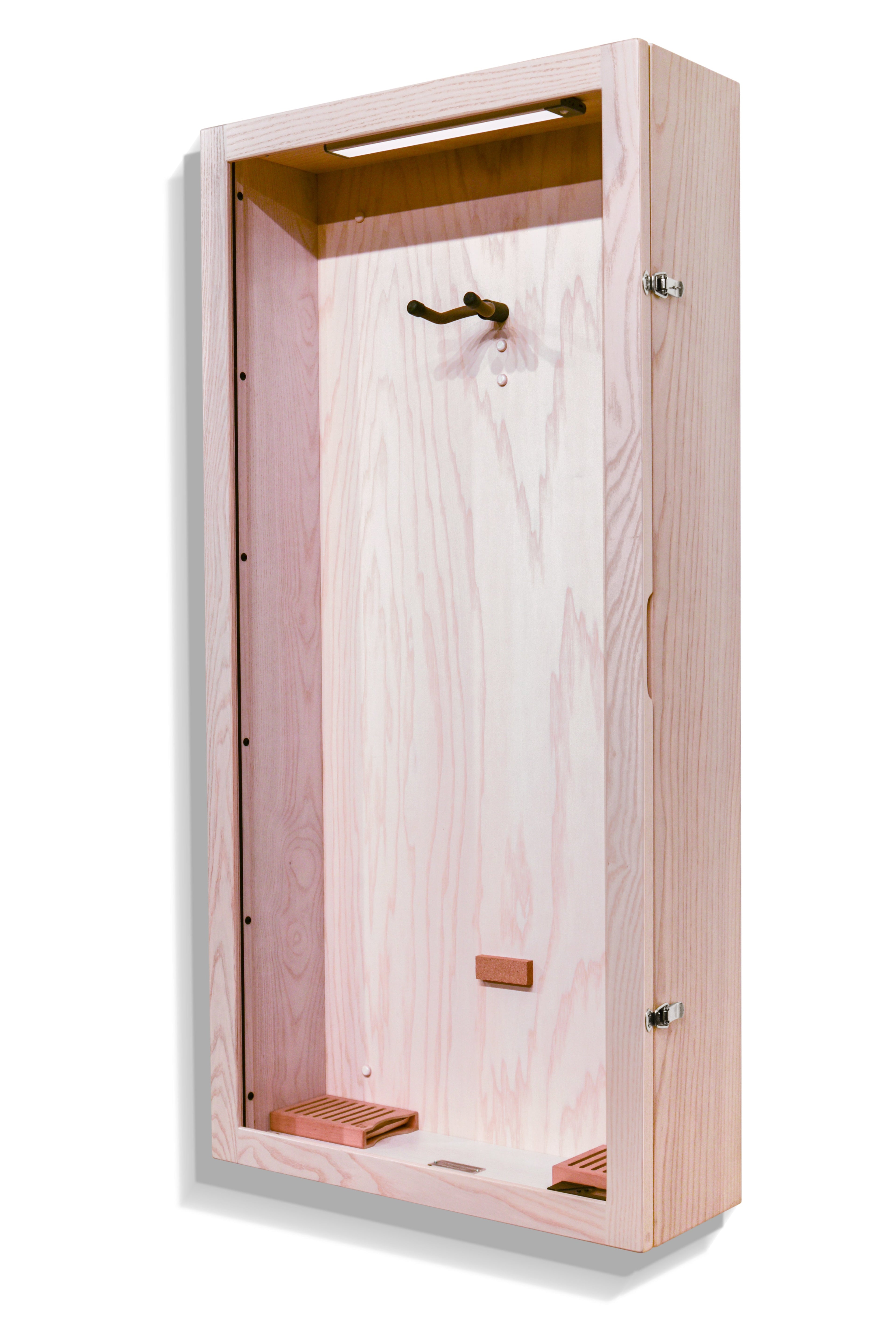 ClimaCase Rectangle Humidor - Northern White Ash with White Wash Stain Acoustic Remedy Cases