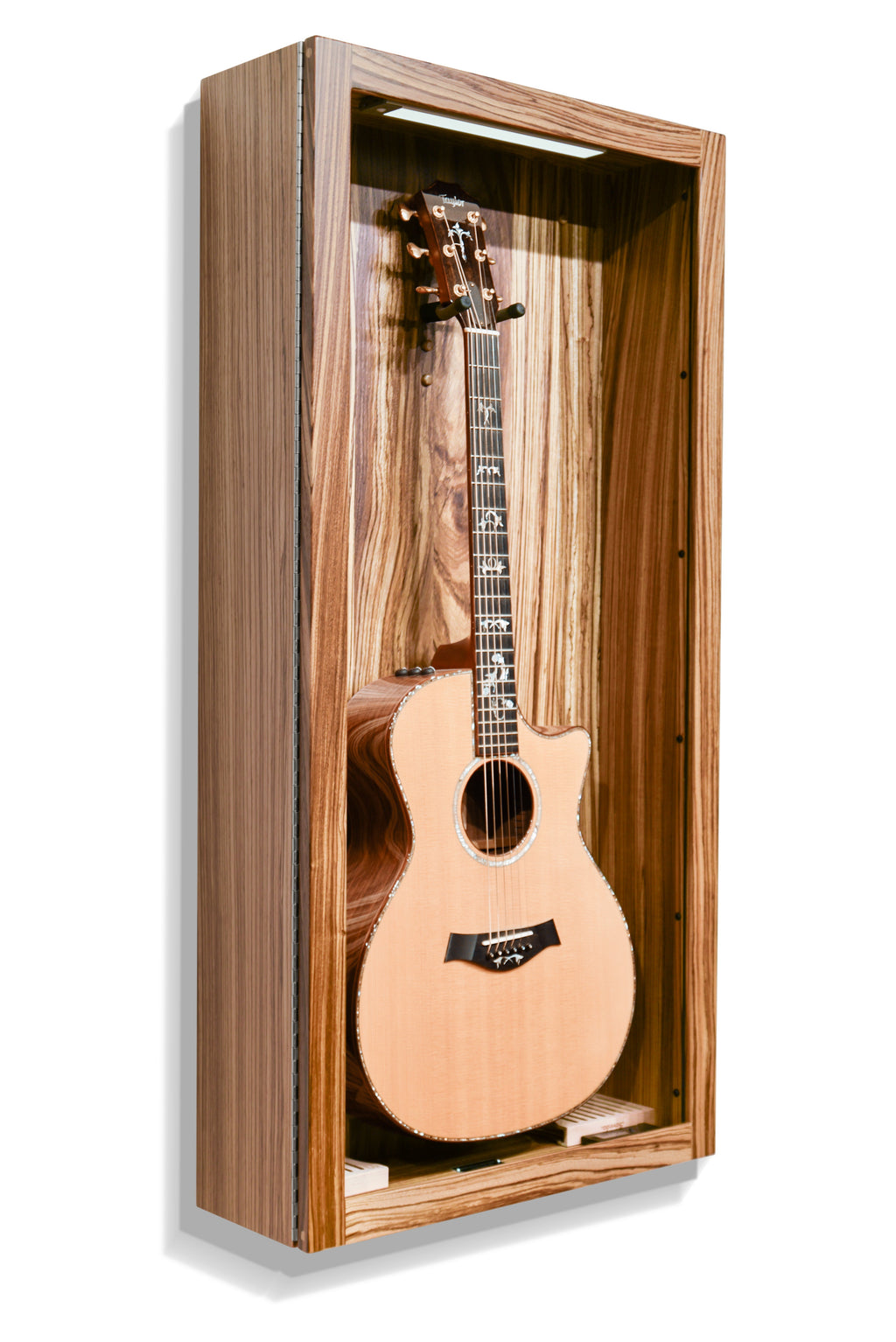 ClimaCase Rectangle Humidor - Zebrawood Acoustic Remedy Cases