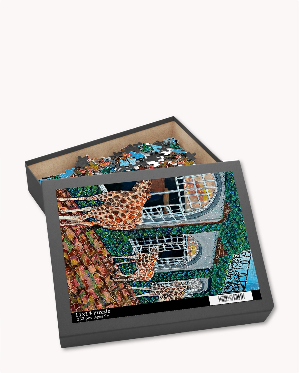 Fine Dining Giraffe Puzzle ( 120 - 500 Piece ) Heather Freitas