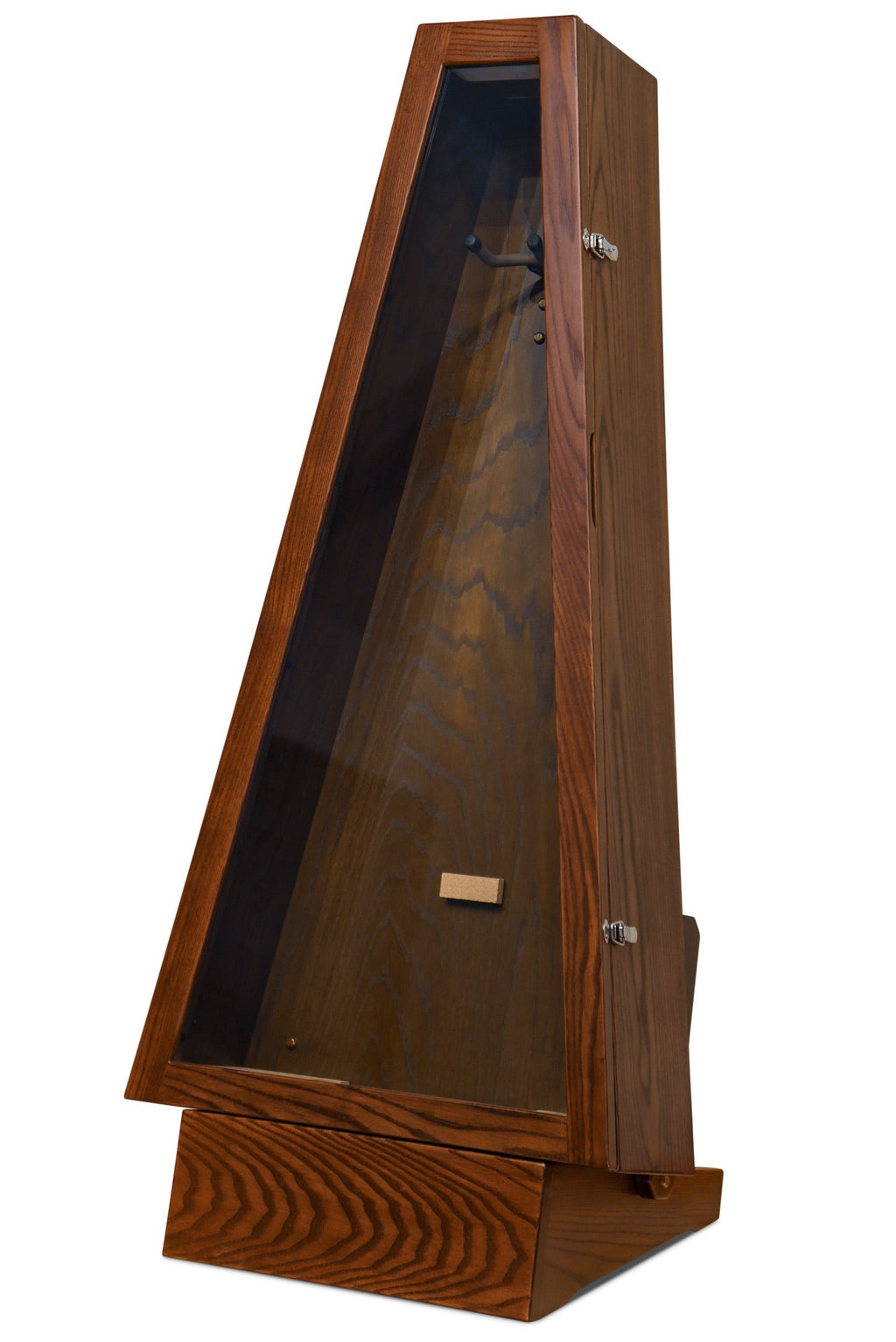 ClimaStand Triangle Humidor with Base - Northern White Ash with Coffee Stain Acoustic Remedy Cases