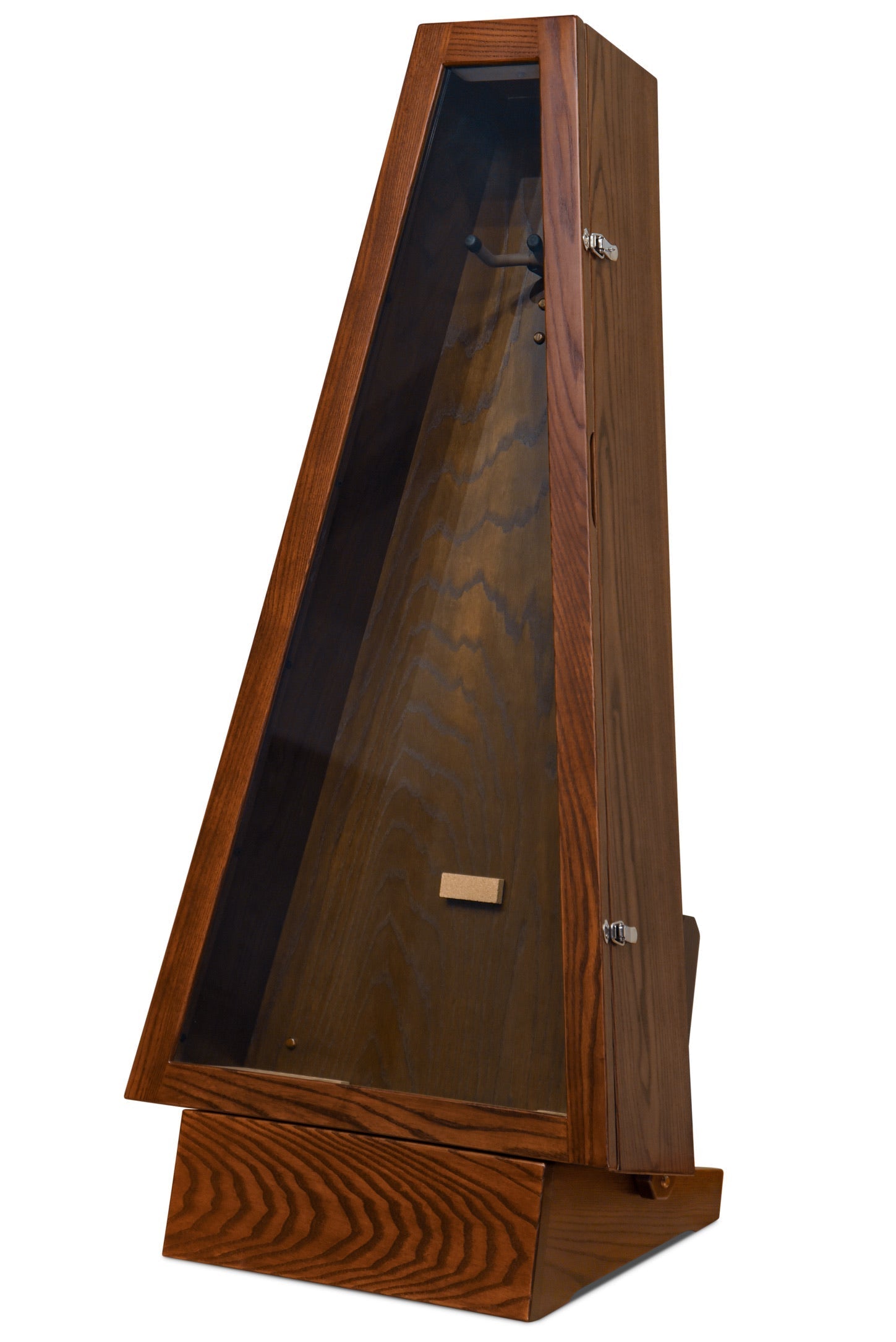 ClimaStand Triangle Humidor with Base - Northern White Ash with Coffee Stain Acoustic Remedy Cases