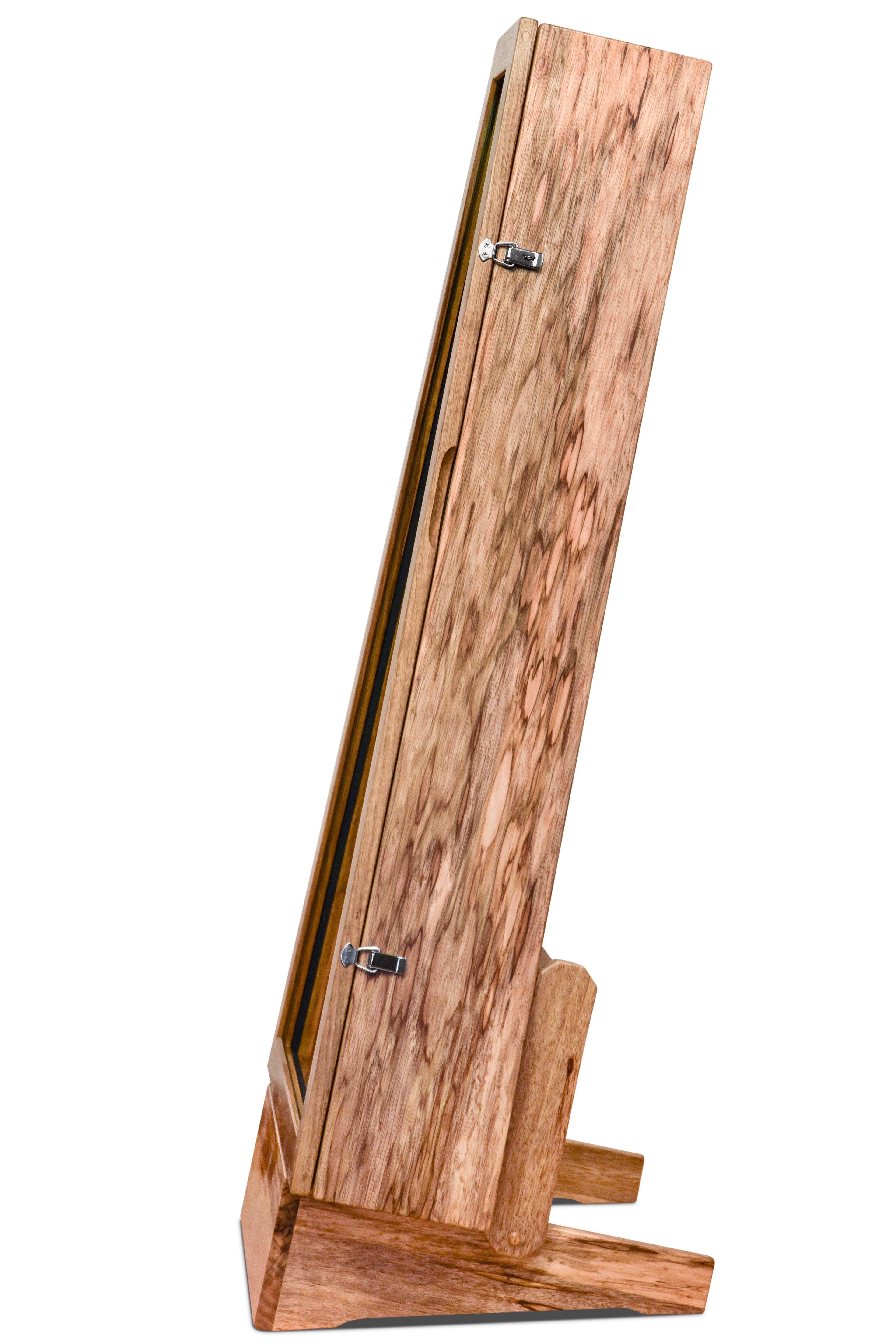 ClimaStand Triangle Humidor with Base - Black Limba Acoustic Remedy Cases