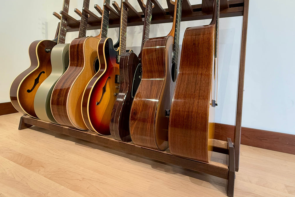 Traditional StringRack - Ash - Coffee Acoustic Remedy Cases