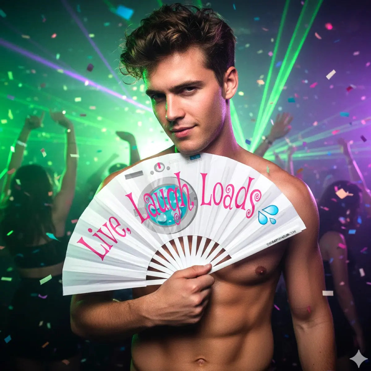 Live, Laugh, Loads Fan The Gay Fan Club