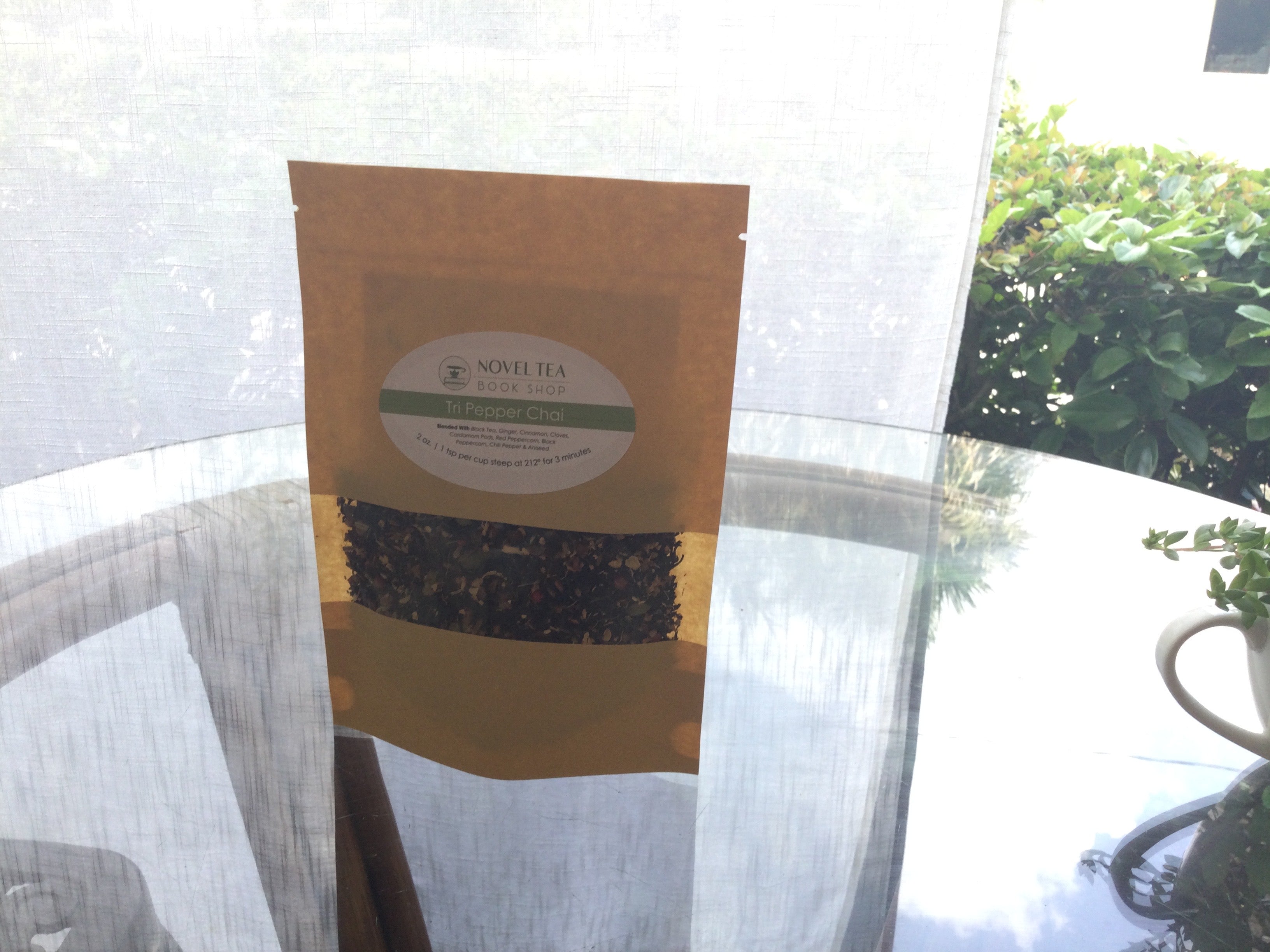Tri Pepper Spicy Chai Loose Leaf Tea Novel Tea Book Shop
