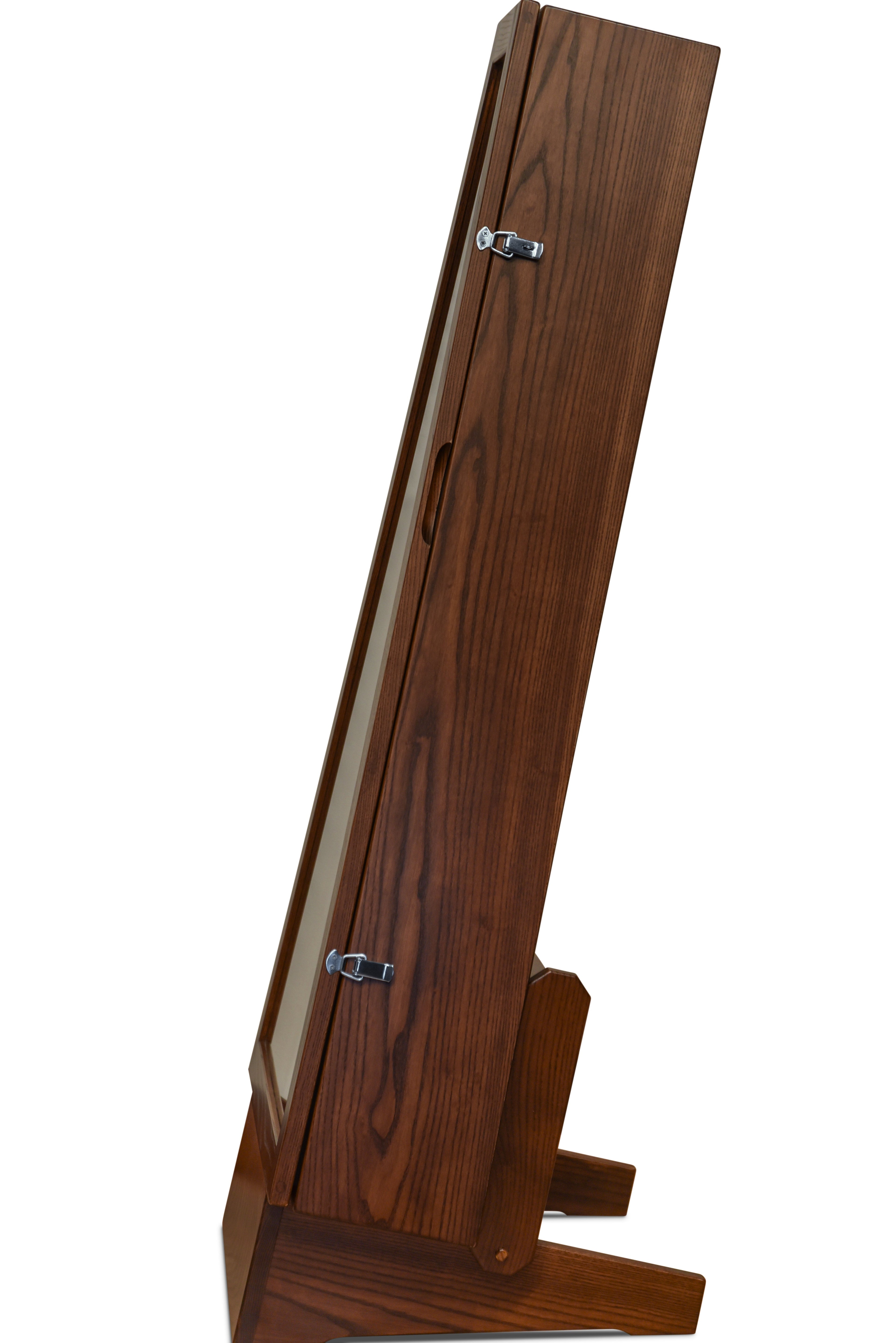 ClimaStand Triangle Humidor with Base - Northern White Ash with Coffee Stain Acoustic Remedy Cases