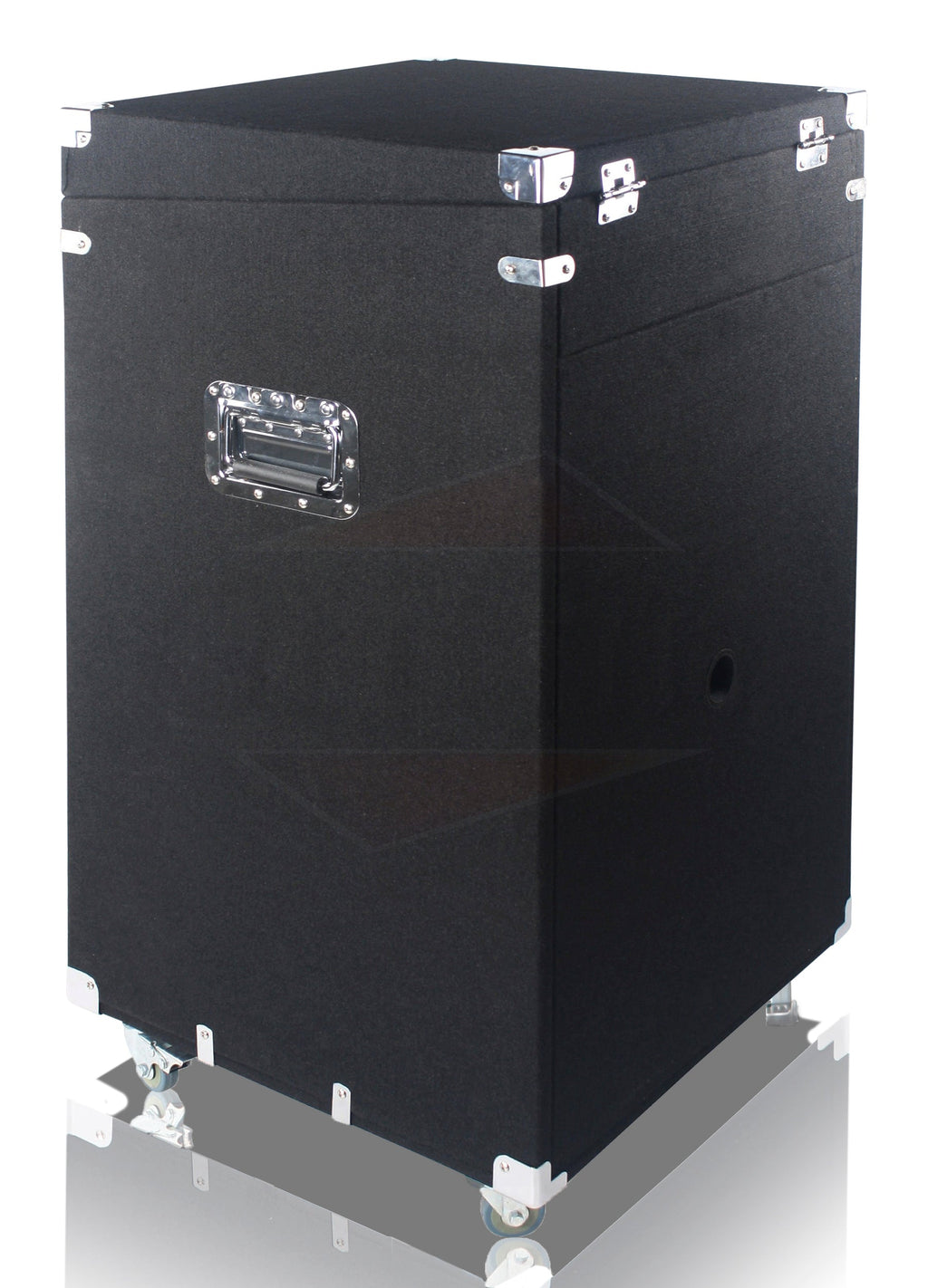 Rackmount Studio Mixer Flight Road Case By GRIFFIN - 25U Mount Space Ultimate Pro-Audio Amp Cabinet Travel Trunk For Music Gear Recording Equipment GeekStands.com