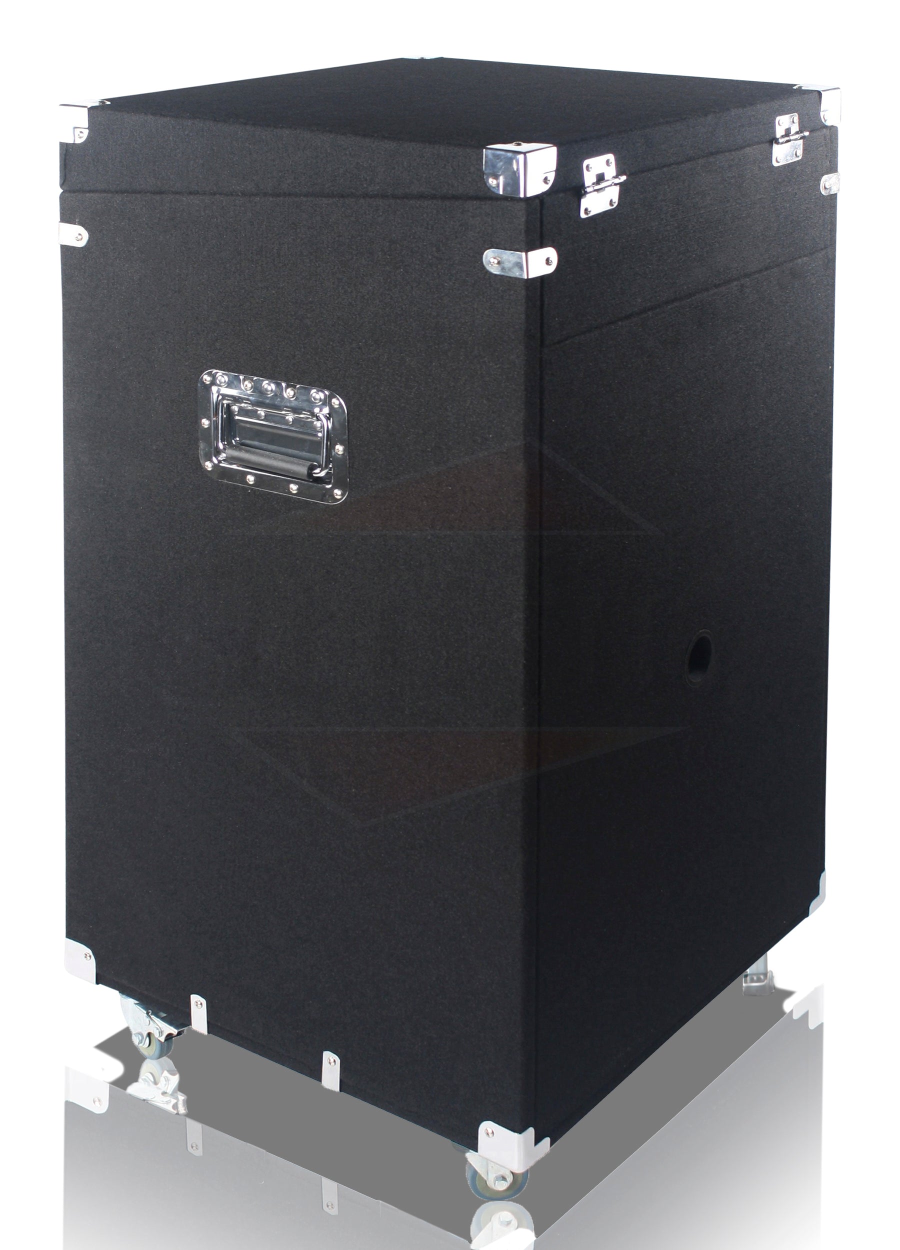 Rackmount Studio Mixer Flight Road Case By GRIFFIN - 25U Mount Space Ultimate Pro-Audio Amp Cabinet Travel Trunk For Music Gear Recording Equipment GeekStands.com