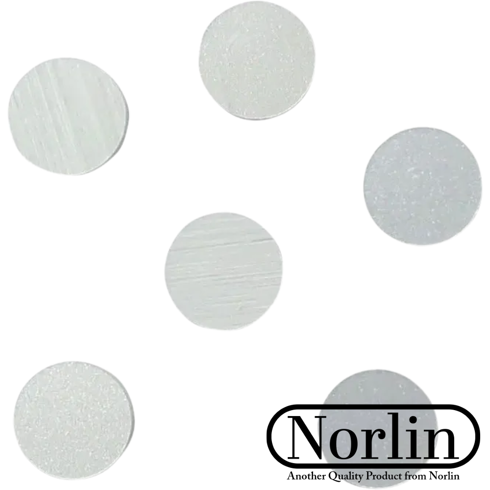 Acrylic White Pearl Side Position Dots & Inlays for Guitar (10-Pack) Randy's LLC