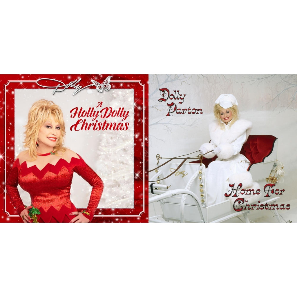 Holly Dolly Christmas (Opaque Red LP Vinyl) & Home For Christmas (140G) Bundle Music