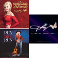 Holly Dolly Christmas (Ultimate Deluxe Edition) & Run Rose Run & Diamonds & Rhinestones: The Greatest Hits Collection (2LP) Bundle Music
