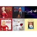 Holly Dolly Christmas (Ultimate Deluxe Edition) & Holly Dolly Christmas (Opaque Red LP Vinyl) & Jolene (140G/Dl Insert) & Run Rose Run & Home For Christmas (140G) & Diamonds & Rhinestones: The Greatest Hits Collection (2LP) Bundle Music