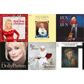Holly Dolly Christmas (Opaque Red LP Vinyl) & Jolene (140G/Dl Insert) & Run Rose Run & Very Best Of Dolly Parton (2LP) & Home For Christmas (140G) & Coat Of Many Colors (180G) Bundle Music