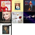 Holly Dolly Christmas (Opaque Red LP Vinyl) & Jolene (140G/Dl Insert) & Run Rose Run & Very Best Of Dolly Parton (2LP) & Home For Christmas (140G) & Diamonds & Rhinestones: The Greatest Hits Collection (2LP) & Coat Of Many Colors (180G) Bundle Music