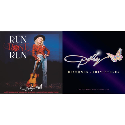 Dolly Parton - Run Rose Run & Diamonds & Rhinestones: The Greatest Hits Collection (2LP) Bundle Music