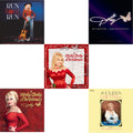 Dolly Parton - Run Rose Run & Holly Dolly Christmas (Ultimate Deluxe Edition) & Holly Dolly Christmas (Opaque Red LP Vinyl) & Diamonds & Rhinestones: The Greatest Hits Collection (2LP) & Jolene (140G/Dl Insert) Bundle Music