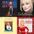 Holly Dolly Christmas (Opaque Red LP Vinyl) & Jolene (140G/Dl Insert) & Run Rose Run & Very Best Of Dolly Parton (2LP) Bundle Music