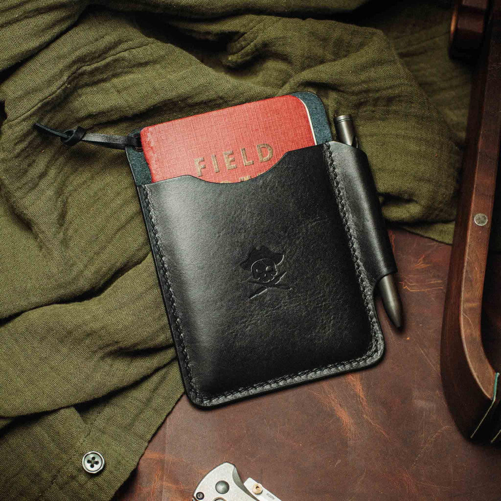 Large Pocket Organizer - First Mate Fatty | Leather Pocket Carrier | Multi-tool Pirate Goods