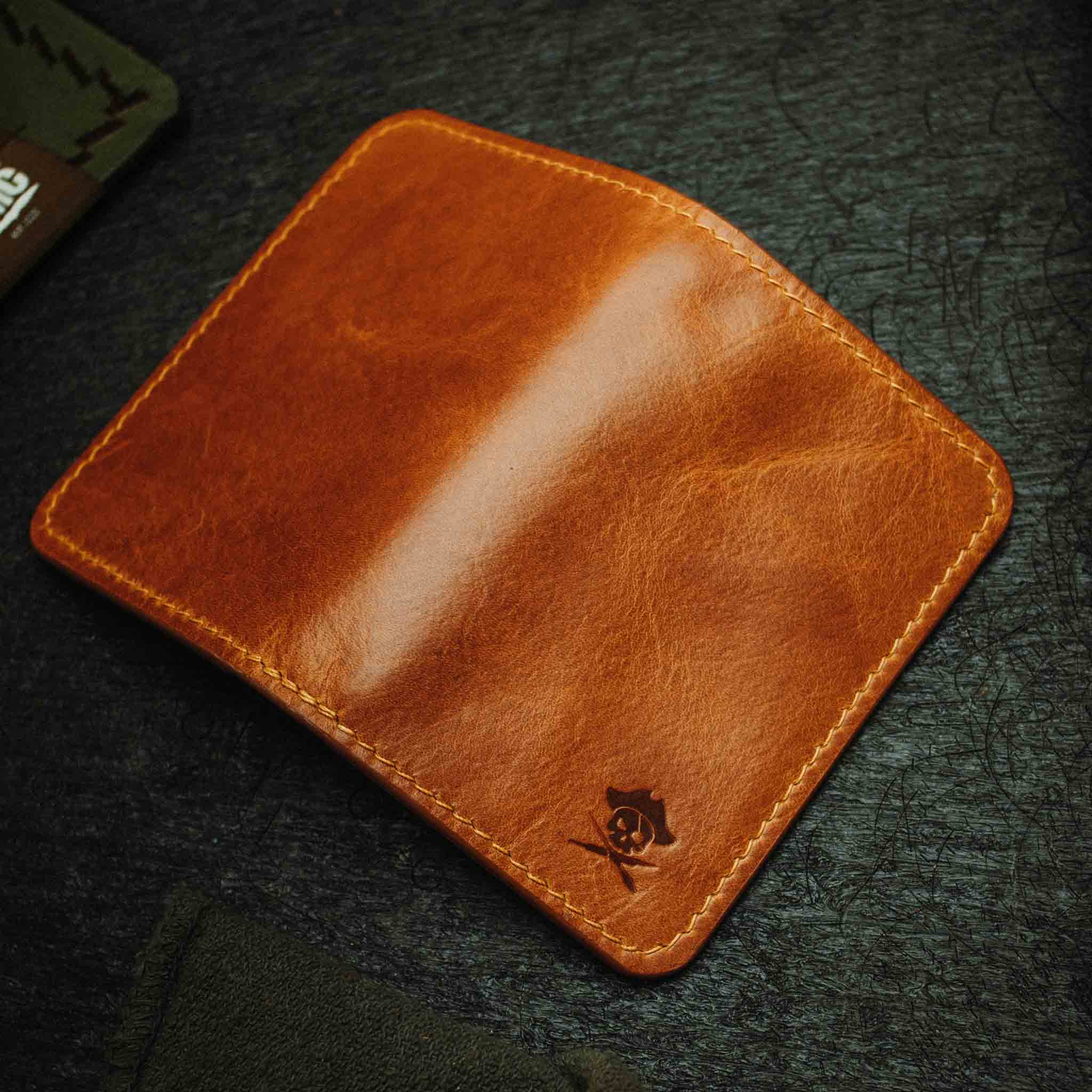 Slim Bifold Wallet - Buccaneer | Minimalist Card Holder | Handcrafted EDC Pirate Goods