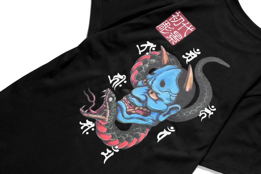 YeT030 Blue Demon Tee Niepce