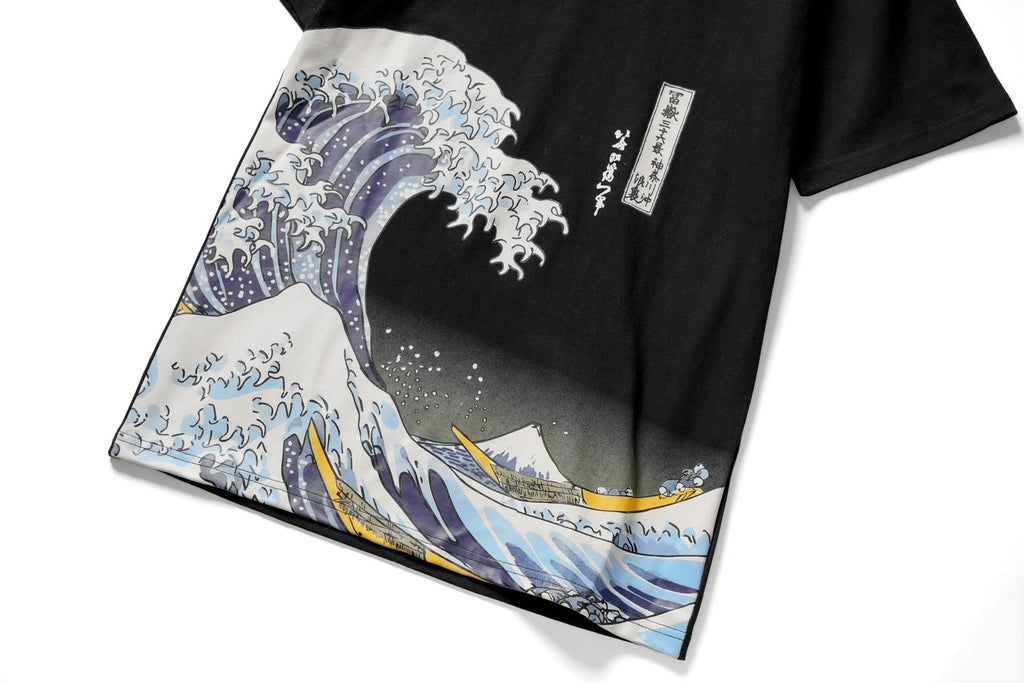 YeT033 Great Waves Tee Niepce