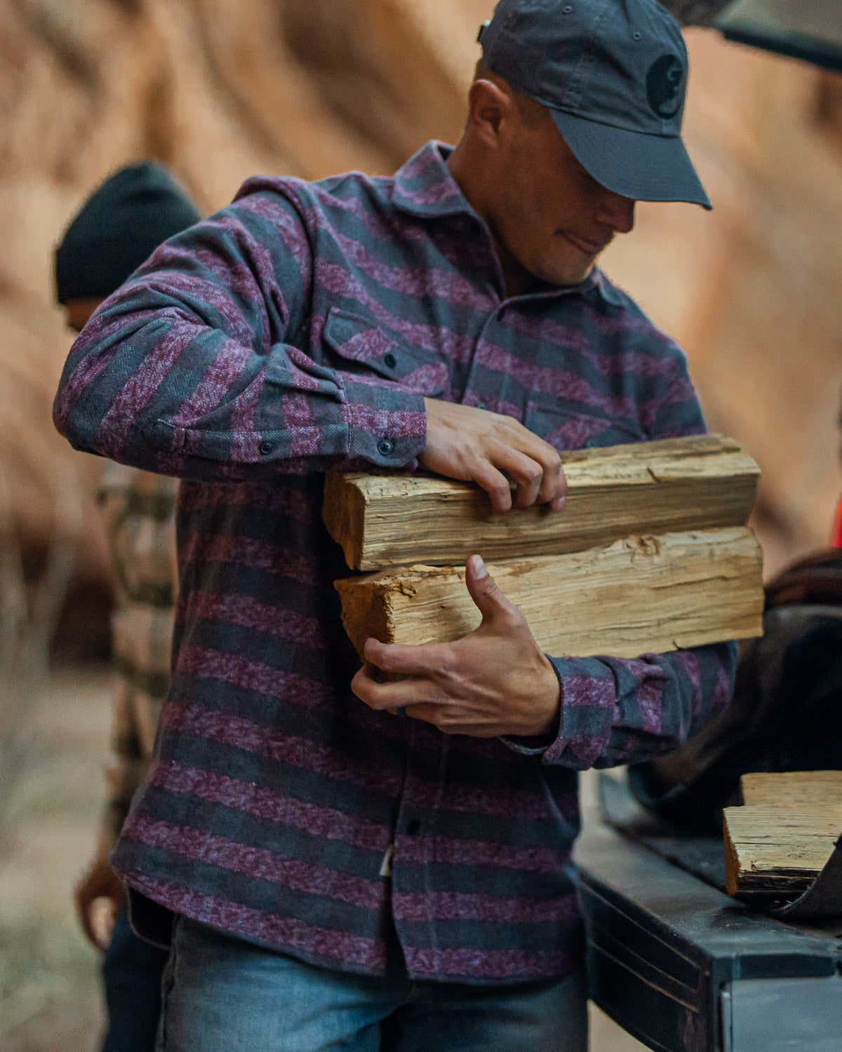 Grand Flannel, Burgundy MuskOx Flannels