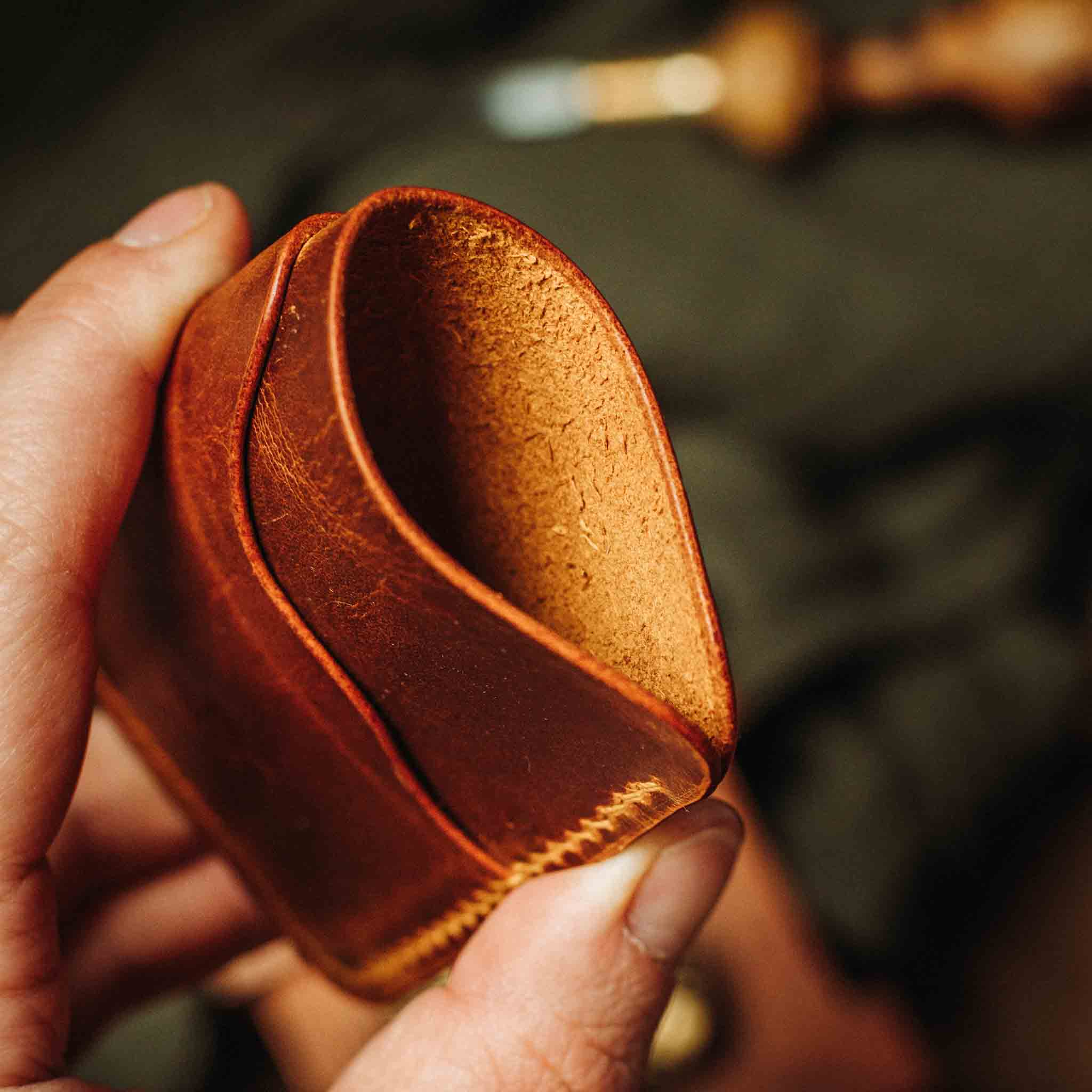 Slim Card Holder - Venturer v2 | Minimalist Leather Wallet | EDC Pirate Goods