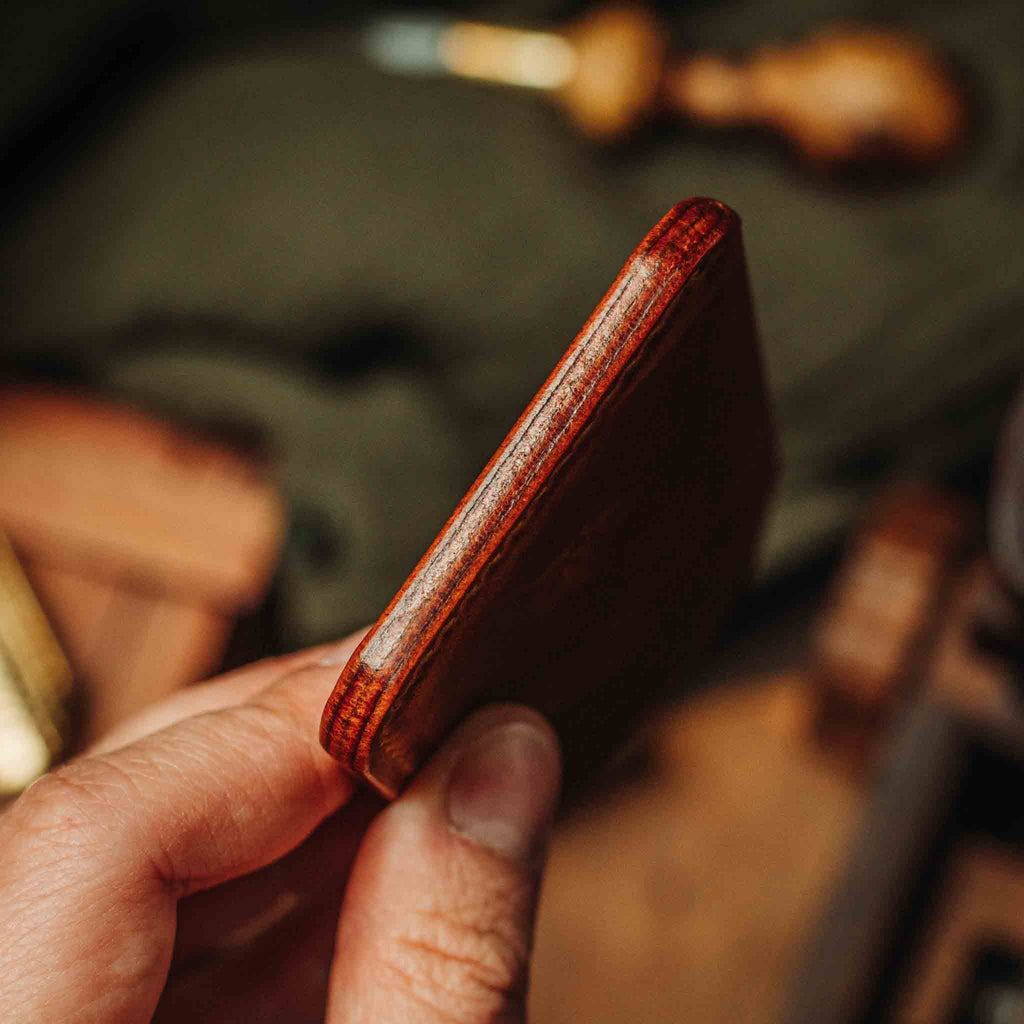 Slim Card Holder - Venturer v2 | Minimalist Leather Wallet | EDC Pirate Goods