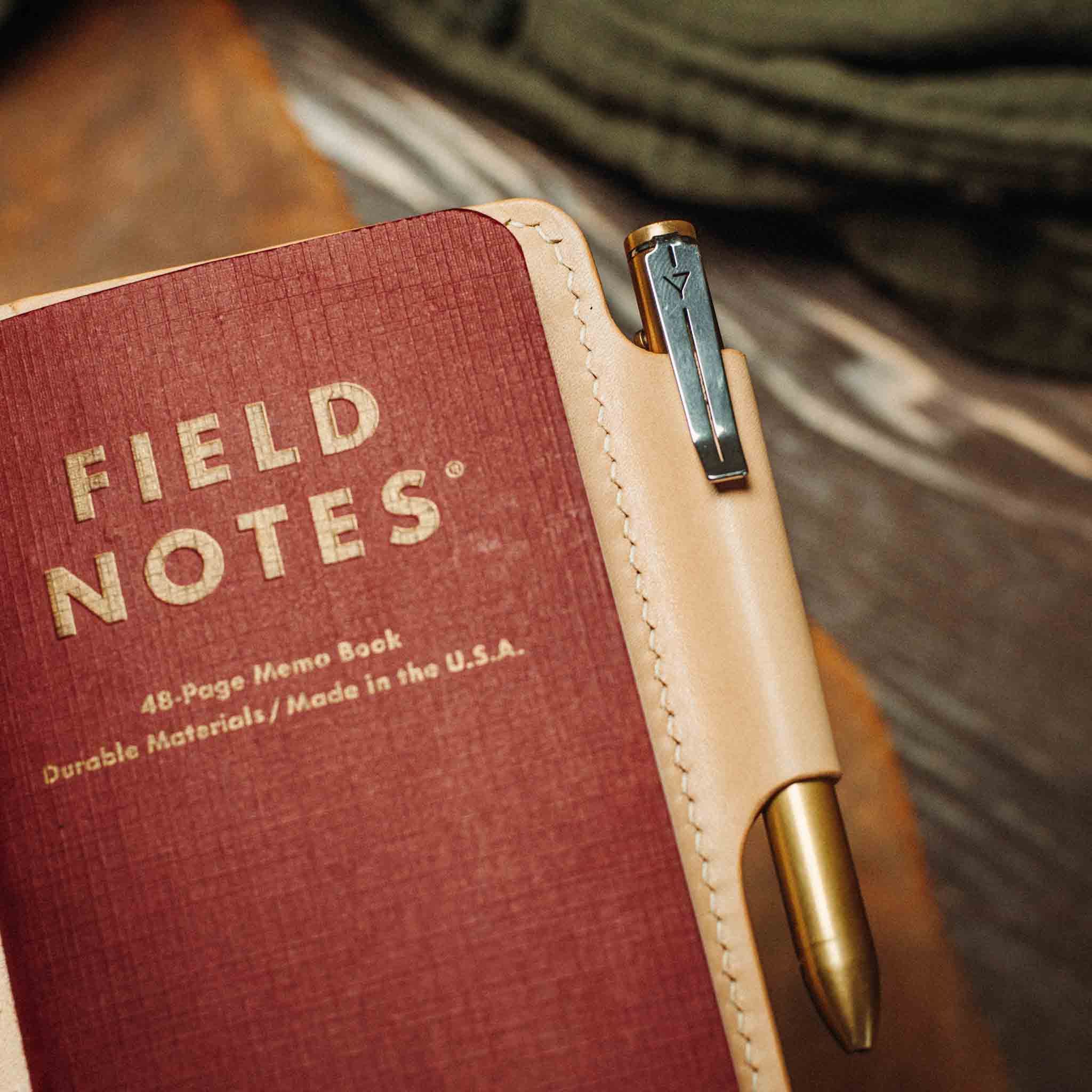 Field Notes Cover - Navigator | Leather Journal Holder | EDC Pirate Goods