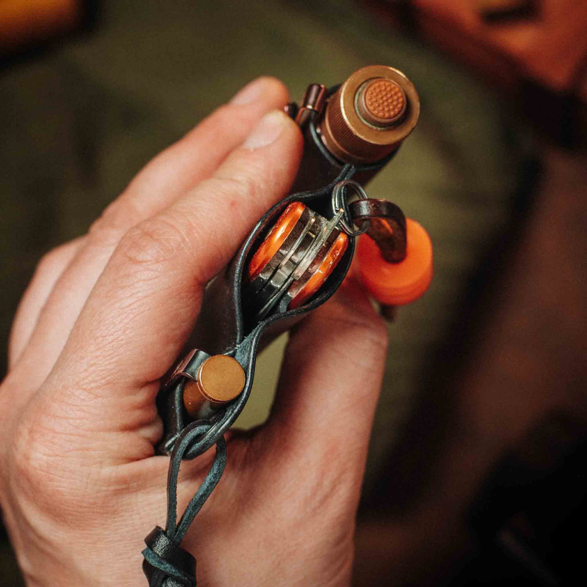 EDC Pocket Organizer - First Mate v3 | Leather Pocket Carrier Pirate Goods