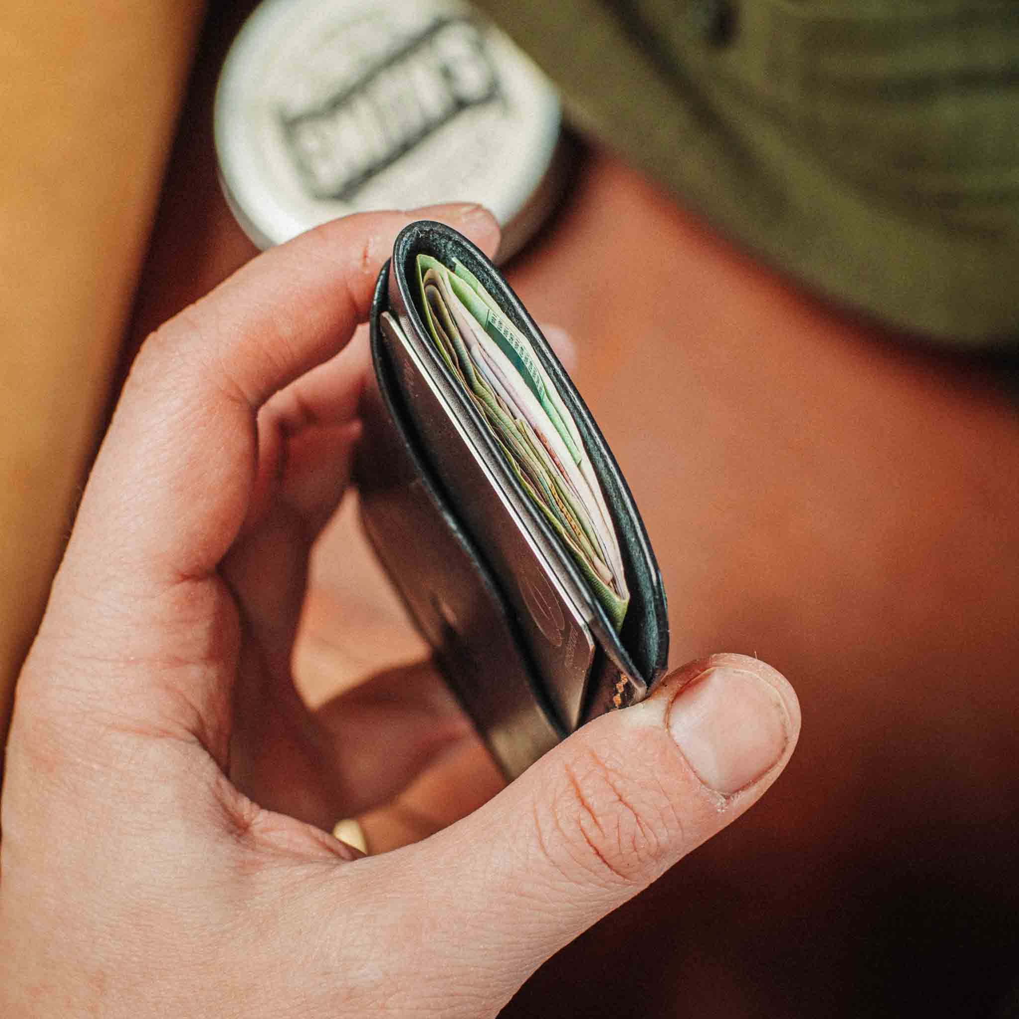 Slim Card Holder - Venturer v2 | Minimalist Leather Wallet | EDC Pirate Goods