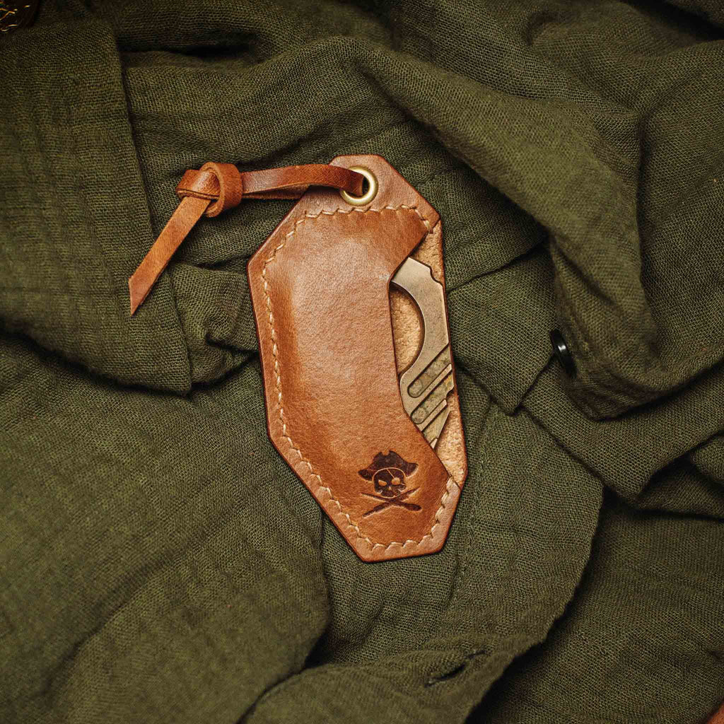 Pharaoh Bottle Opener Holder - King’s Pocket | Leather Case | Pharaoh Accessory Pirate Goods