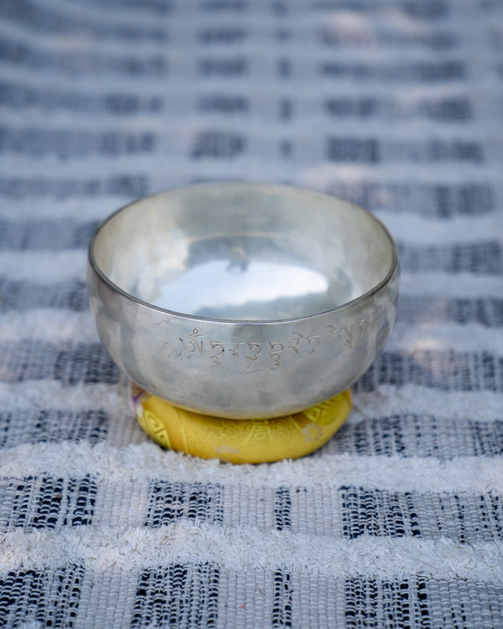 Silver New Moon Singing Bowl Set Sukha Sound Healing & Singing Bowls