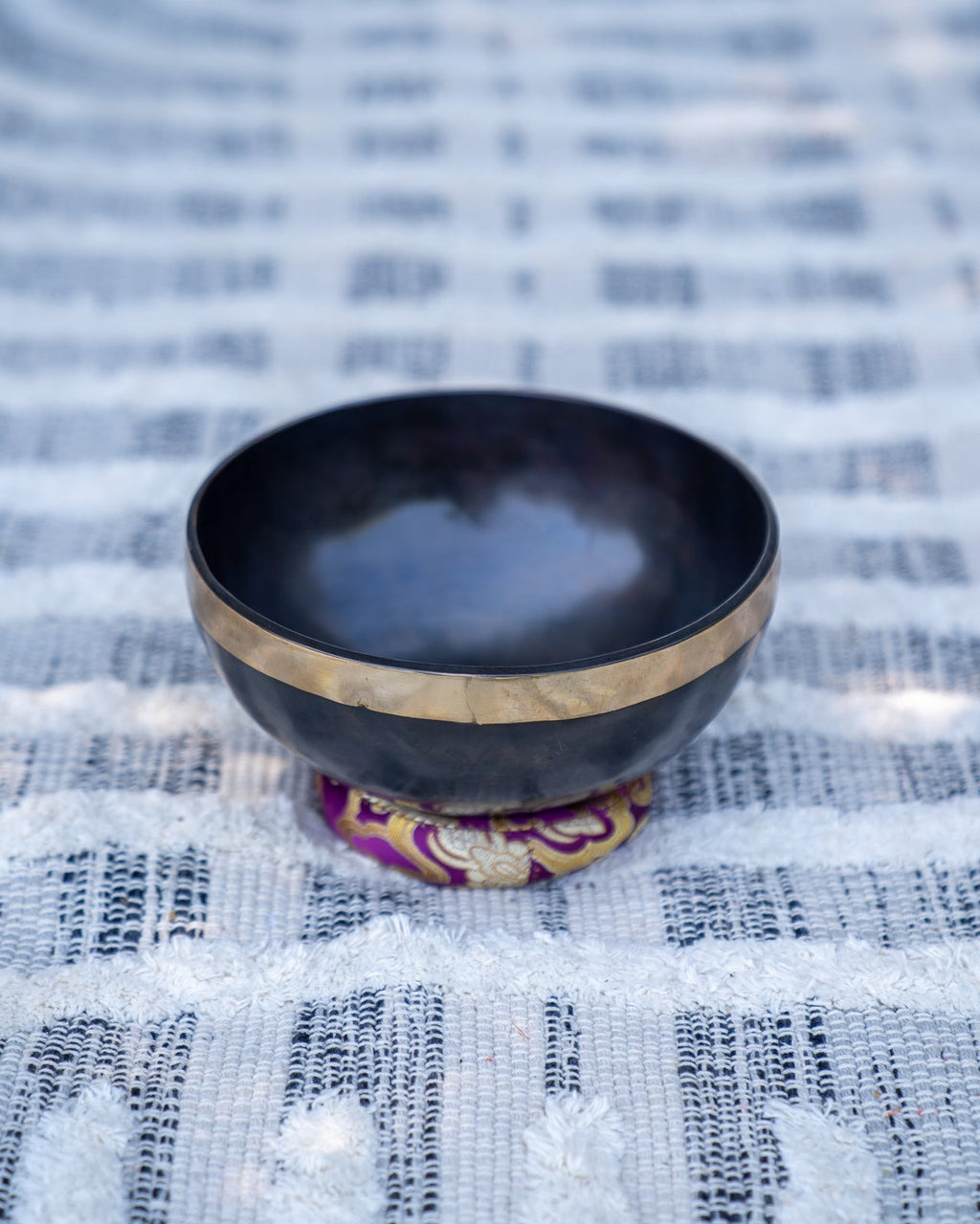 Gold Mandala Singing Bowl Set Sukha Sound Healing & Singing Bowls