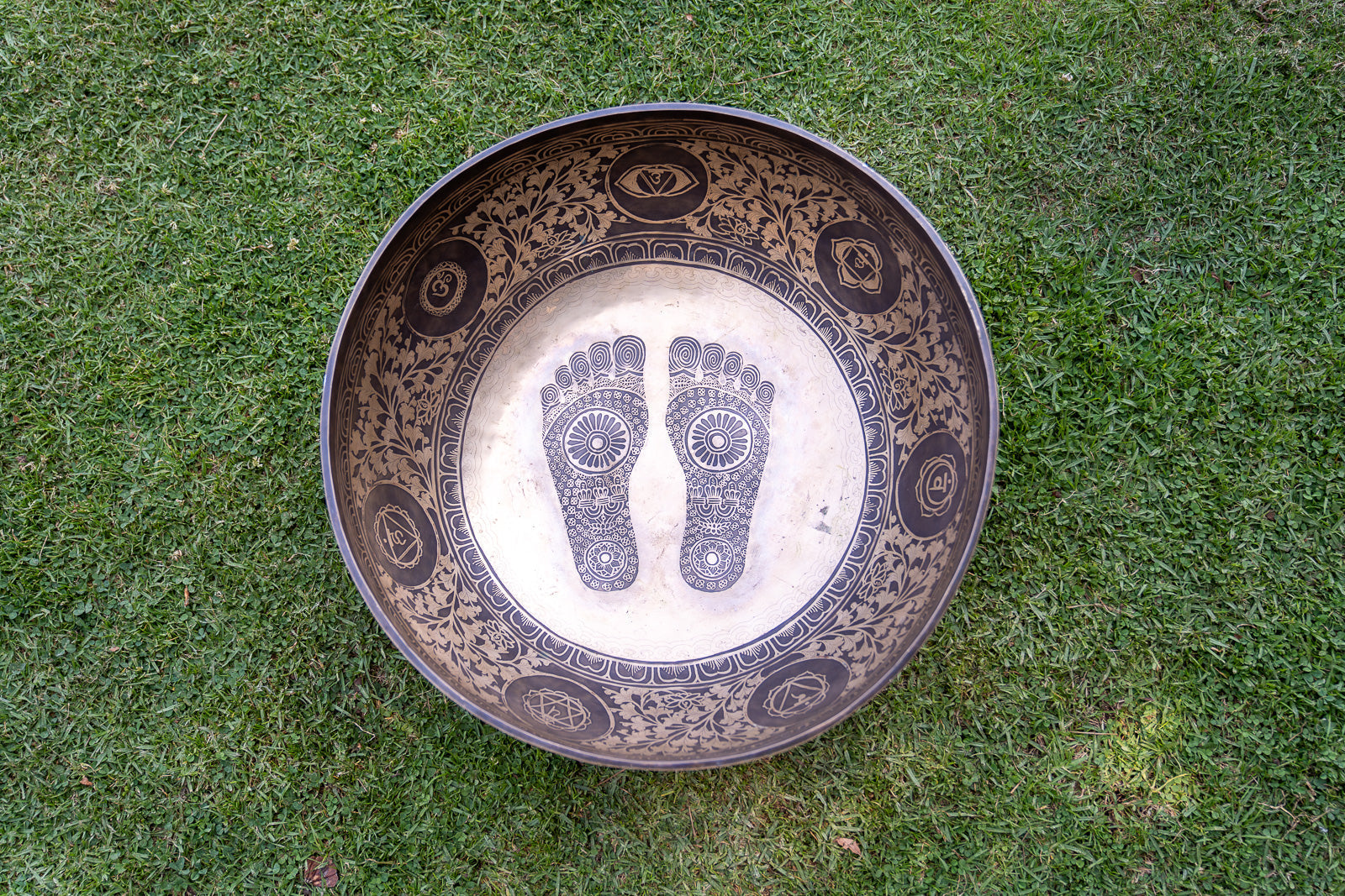 "Portal of Love" Foot Singing Bowl - 22 inches Sukha Sound Healing & Singing Bowls