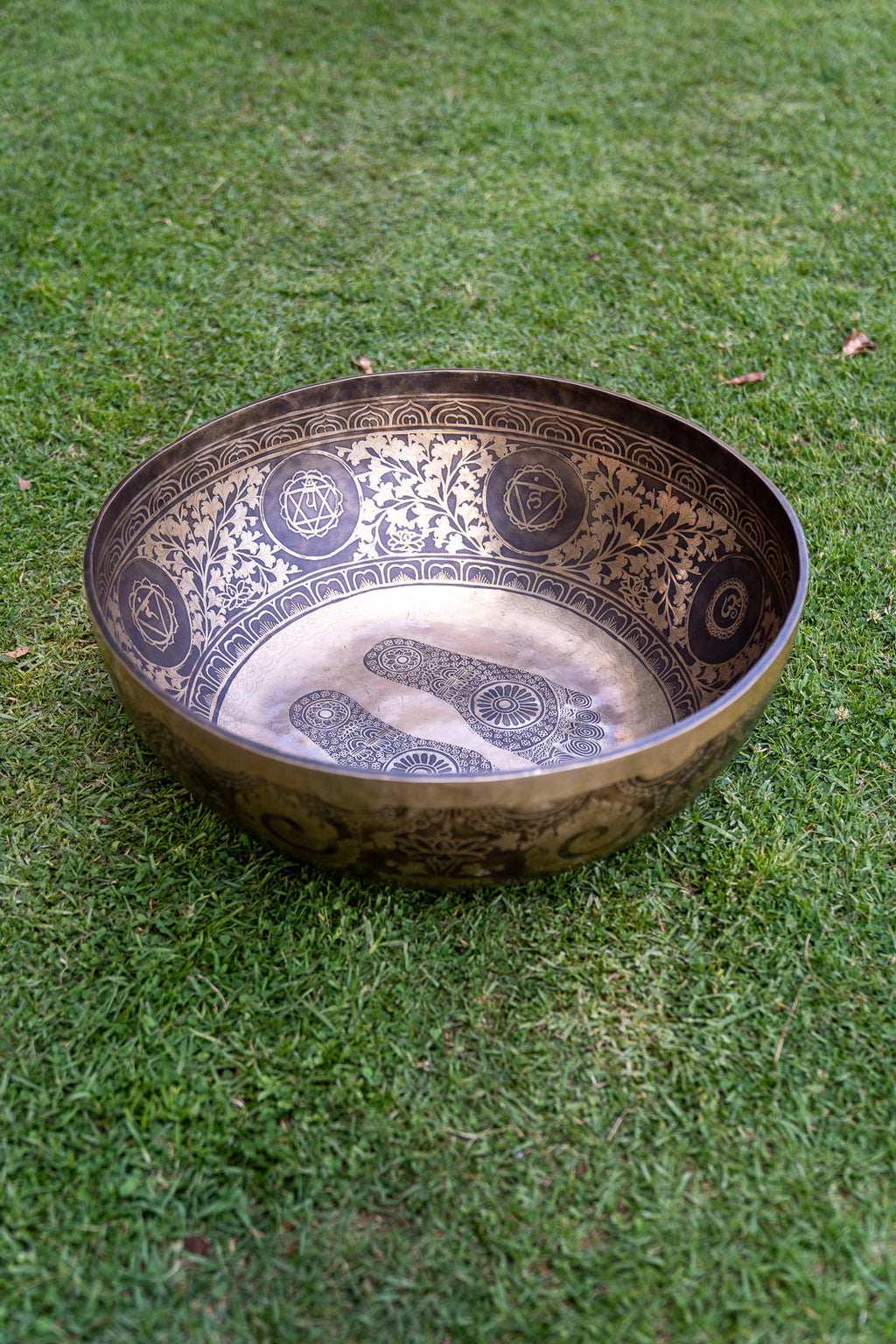 "Portal of Love" Foot Singing Bowl - 22 inches Sukha Sound Healing & Singing Bowls