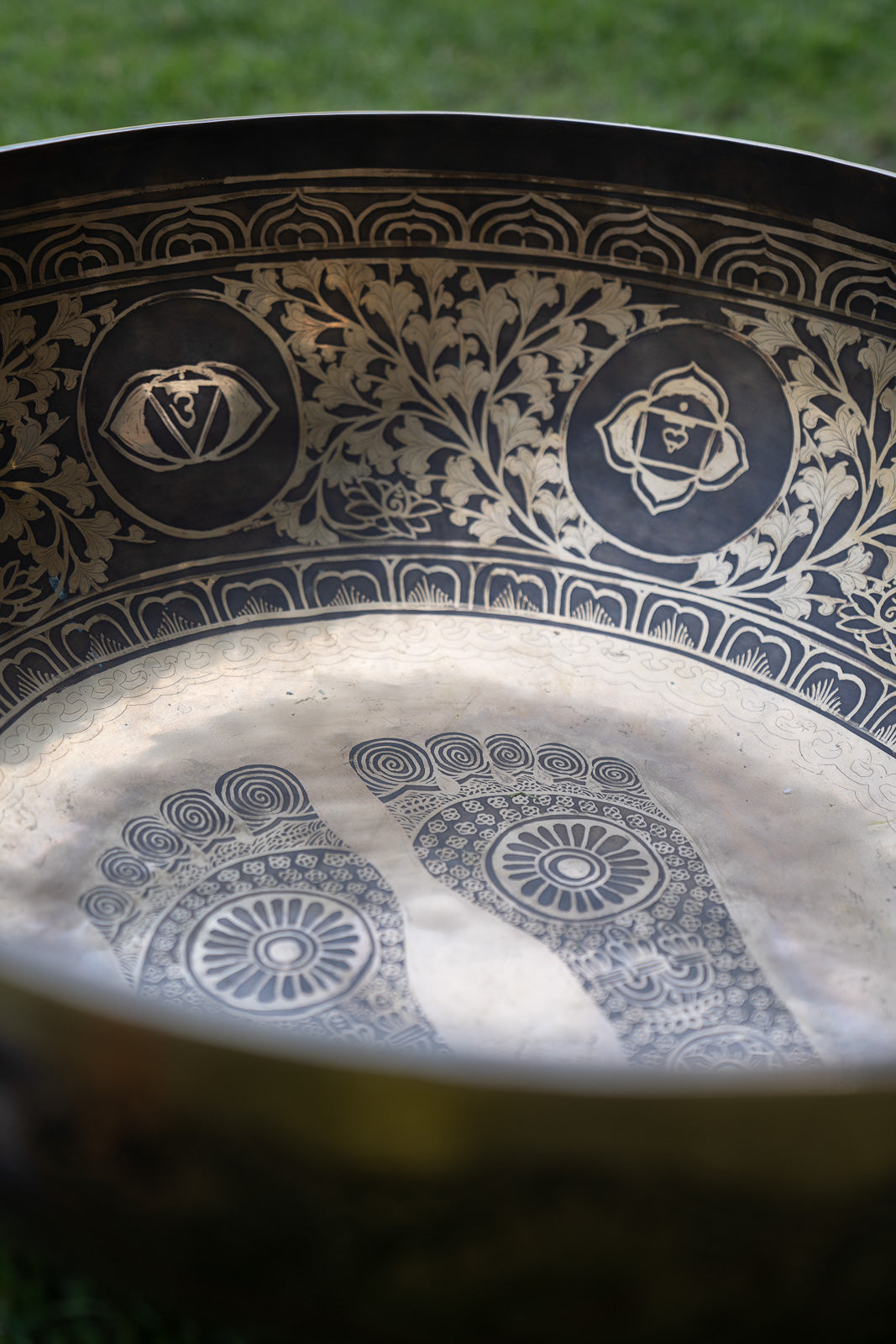 "Portal of Love" Foot Singing Bowl - 22 inches Sukha Sound Healing & Singing Bowls