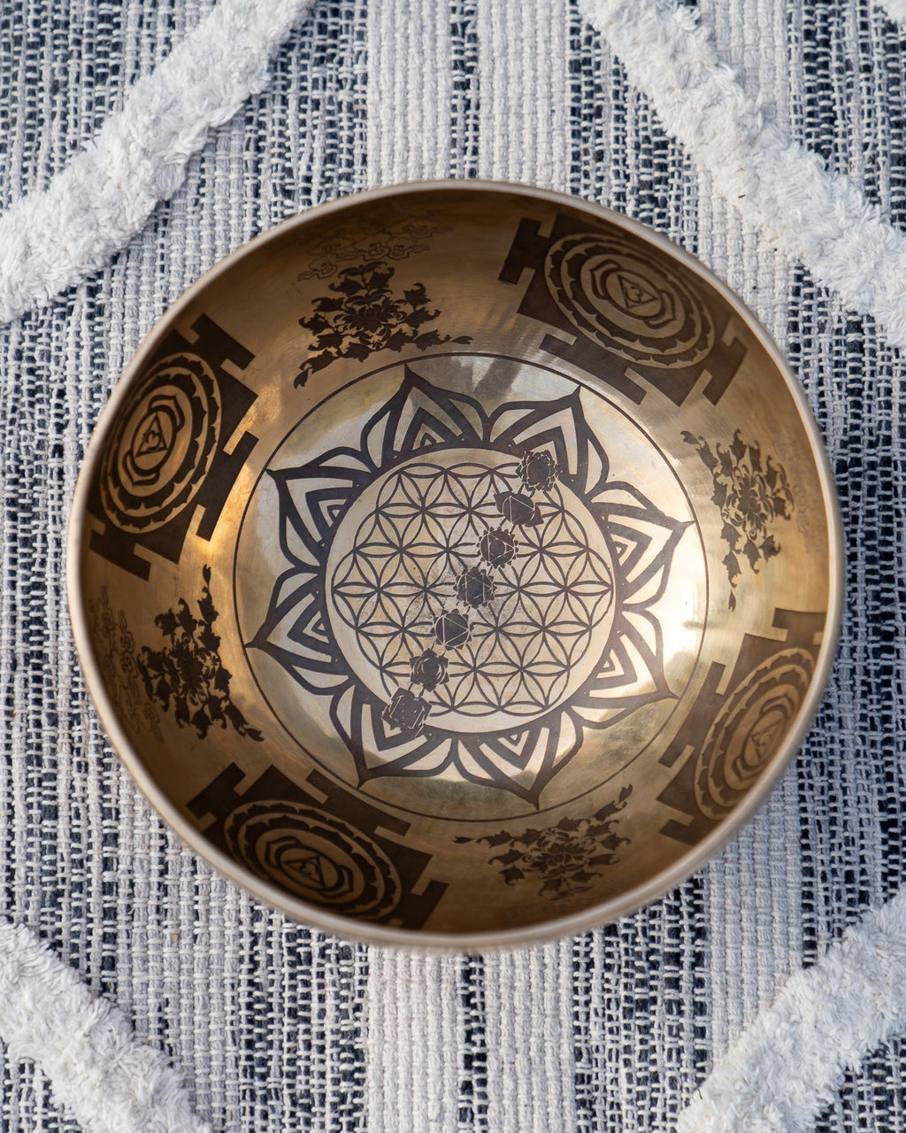 Root Chakra Singing Bowl in C Sukha Sound Healing & Singing Bowls