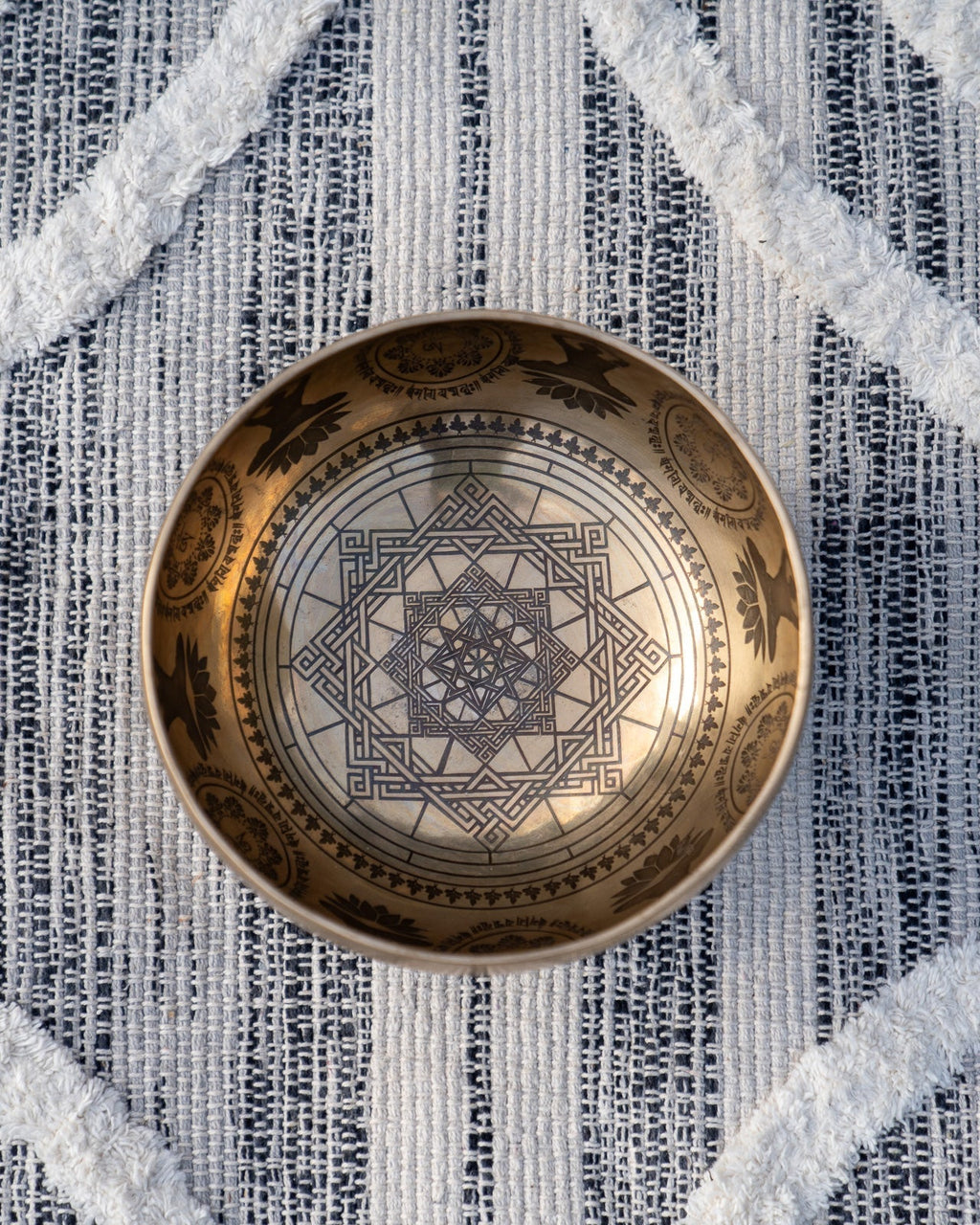 Special Carved Singing Bowl Set Sukha Sound Healing & Singing Bowls