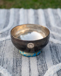 Throat Chakra New Moon Singing Bowl in G Sukha Sound Healing & Singing Bowls