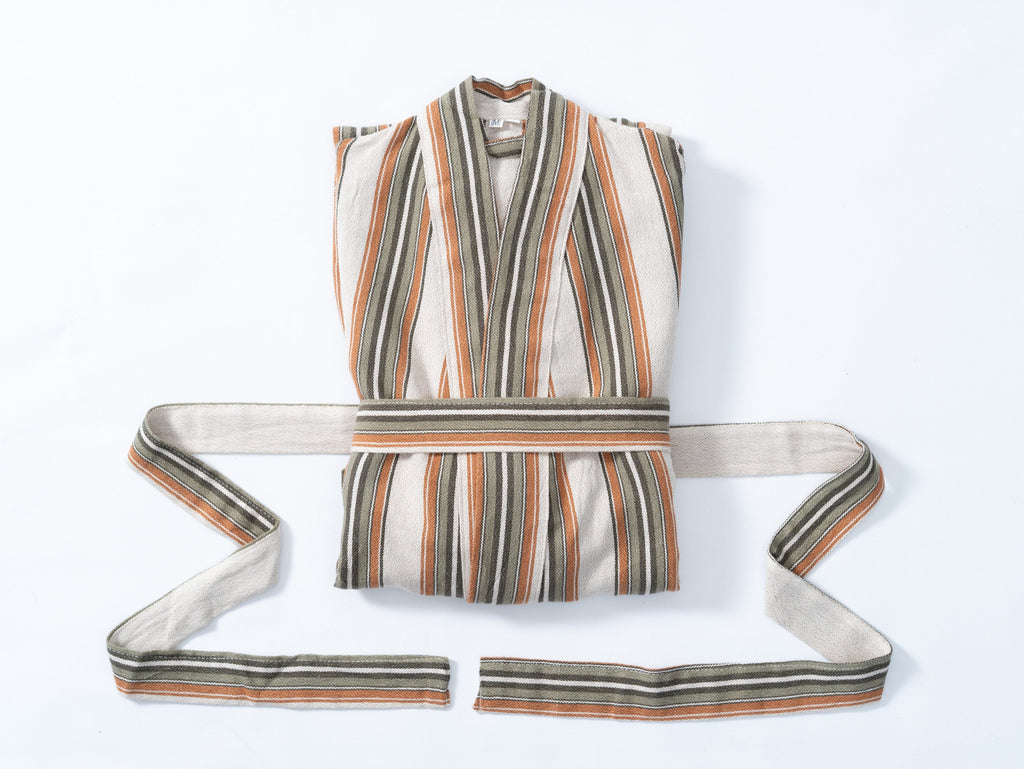 Attuda Linen Robe Eastern Woven