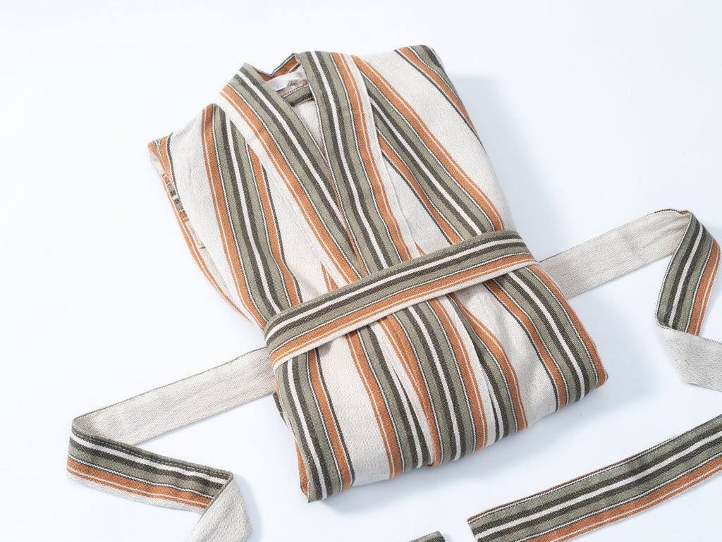 Attuda Linen Robe Eastern Woven