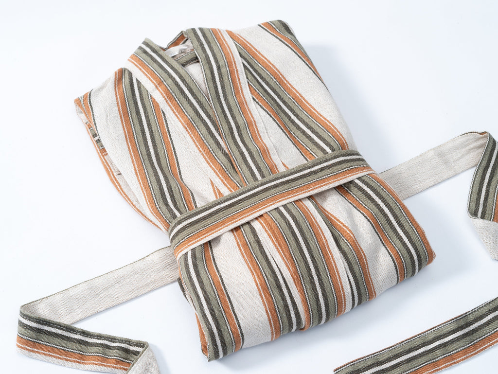 Attuda Linen Robe Eastern Woven