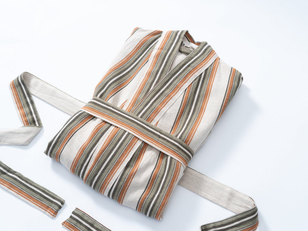 Attuda Linen Robe Eastern Woven