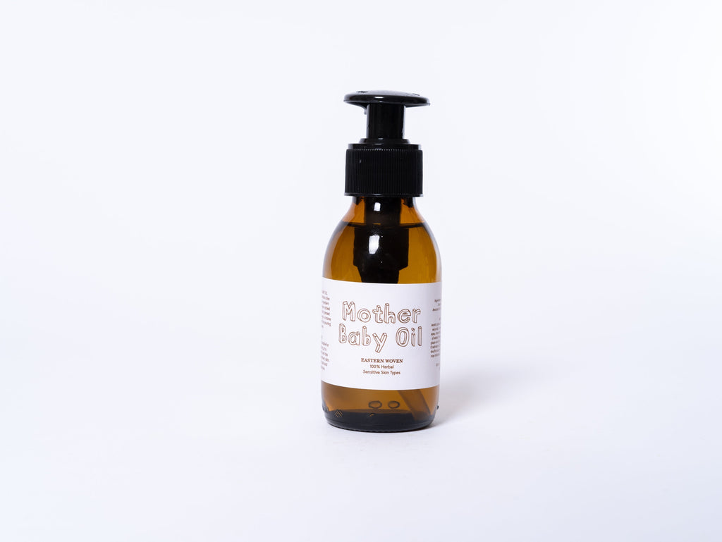 Mother and Baby Oil Eastern Woven